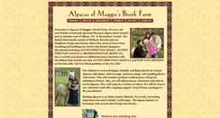 Desktop Screenshot of maggiesbrookfarm.com
